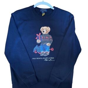 Polo by Ralph Lauren Navy Long Sleeved Bear Design